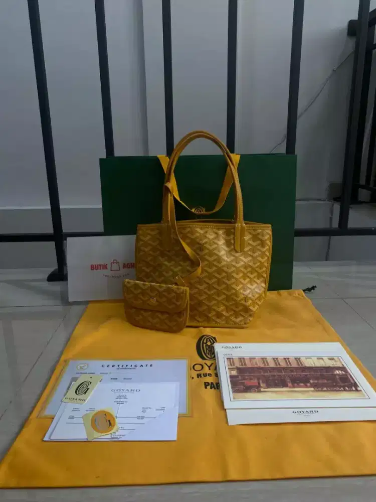 Nego Preloved Mini Anjou Yellow Authentic