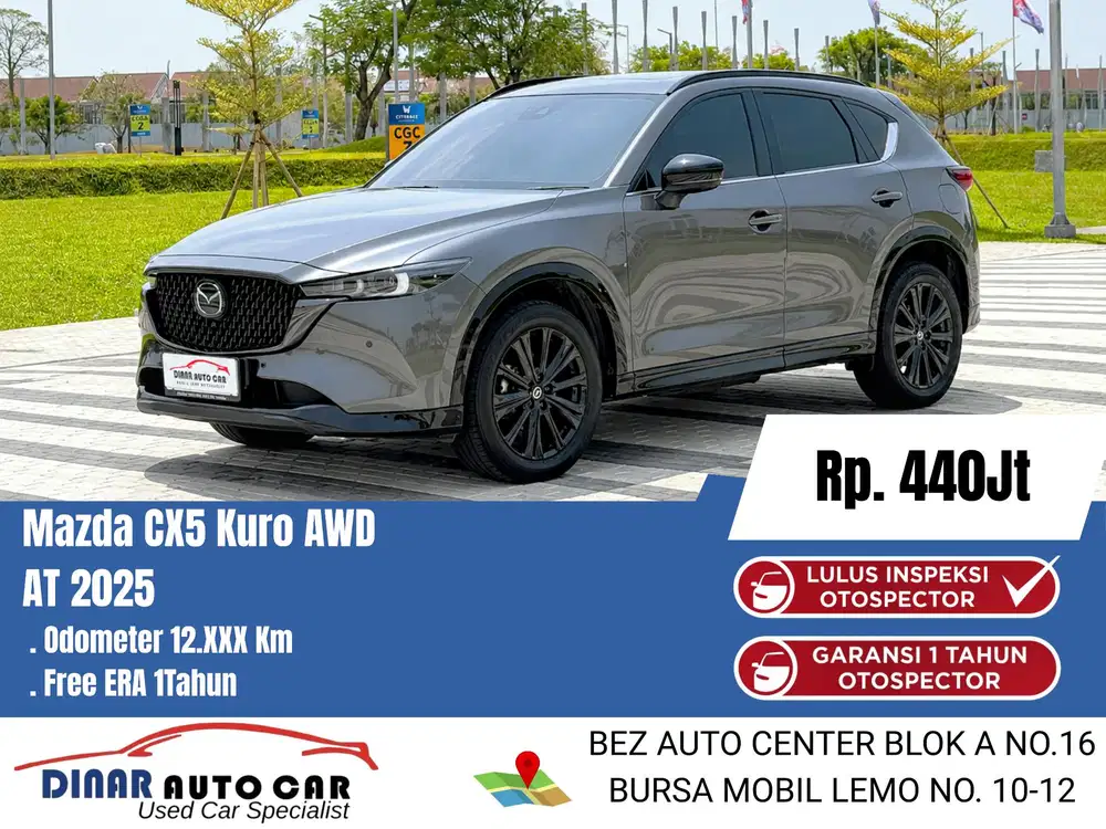 (12Rb) Mazda CX5 CX 5 2.5 Kuro AWD 2023 At Matic Full Ori *Dinar Auto*