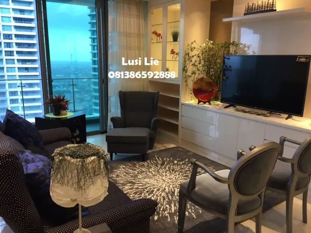 Apartemen ST Moritz Puri indah 3+1 BR furnished bagus mewah