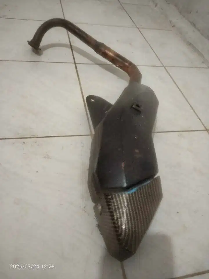 Knalpot klx pnp x-ride old