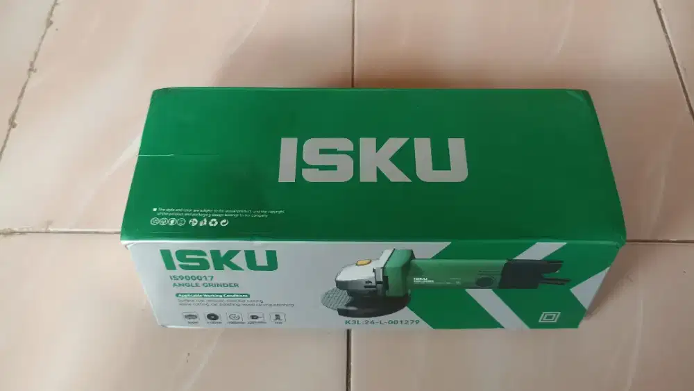Mesin Gerinda ISKU 500W (Baru beli blm di pakai)