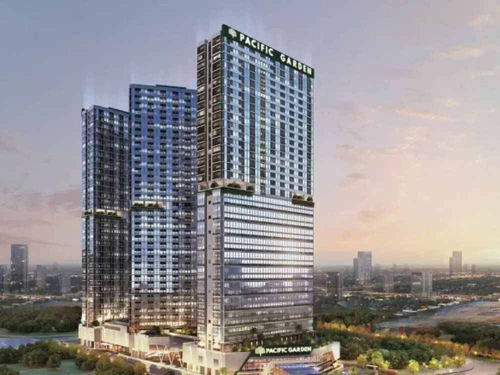 Disewakan lantai rendah interior bagus pacific garden alam sutera