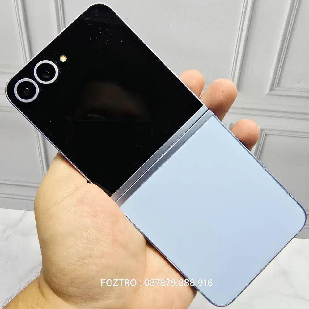 Samsung Galaxy Z Flip 6 12/256GB Blue Like New Resmi SEIN Fullset