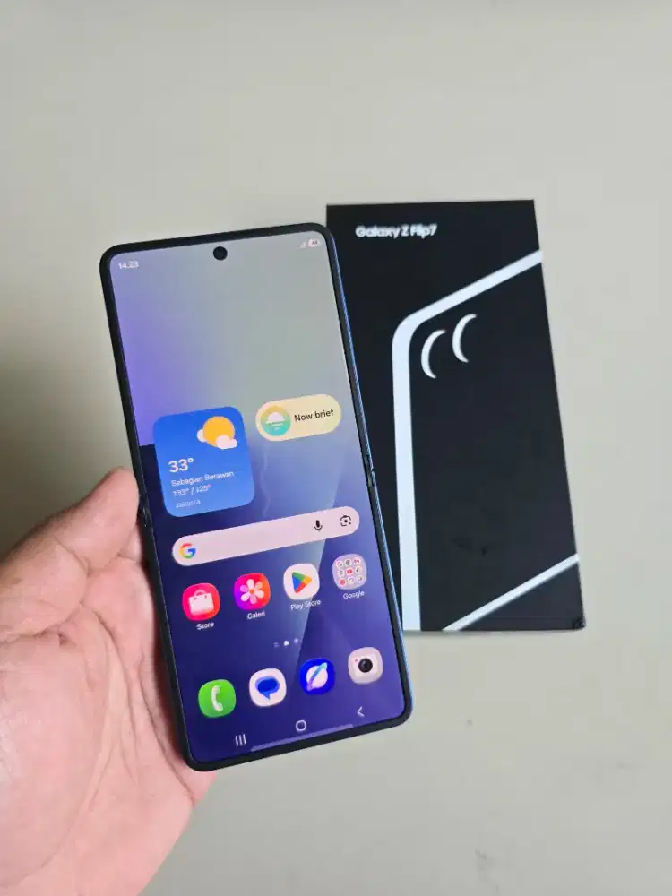 Samsung Z Flip 7 5G 12/512 SEIN Resmi Indo Fullset Normal Murah