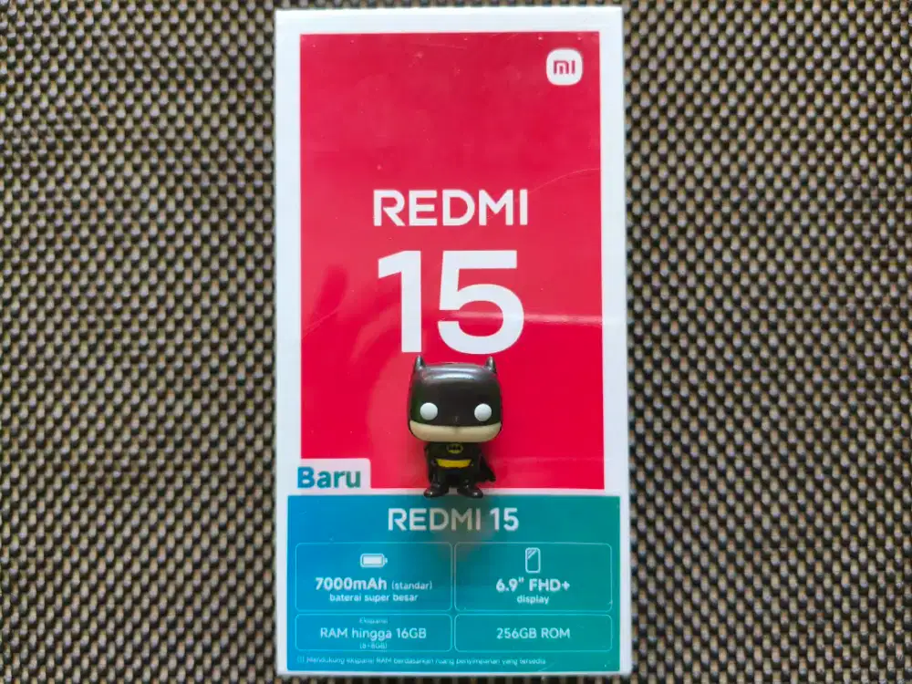 redmi 15 8/256 baru segel