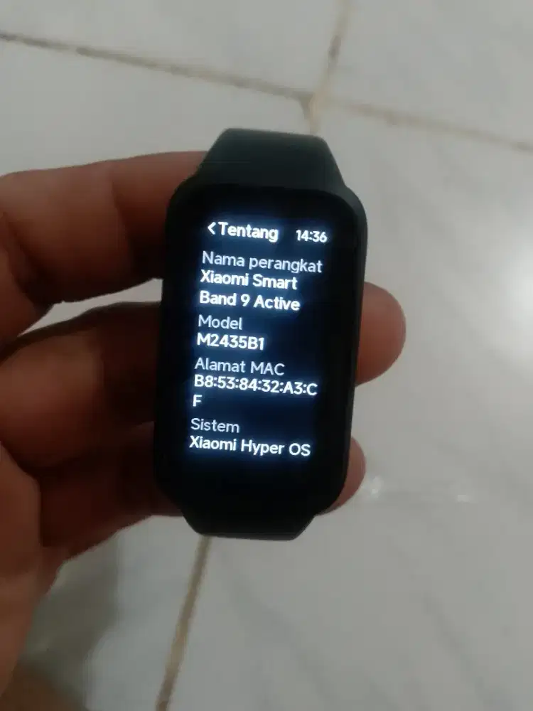 Smartwatch Xiaomi smart band9aktive