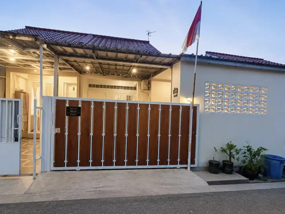 Turun Hargaal Rumah Bagus 1 Lantai Hadap Utara (3 Kt) Azalea, Pondok Karya Pondok Aren
