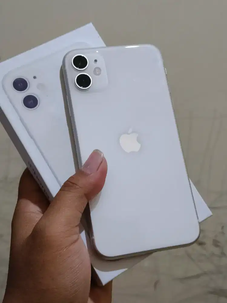 Iphone 11 256gb komplit original segel normal