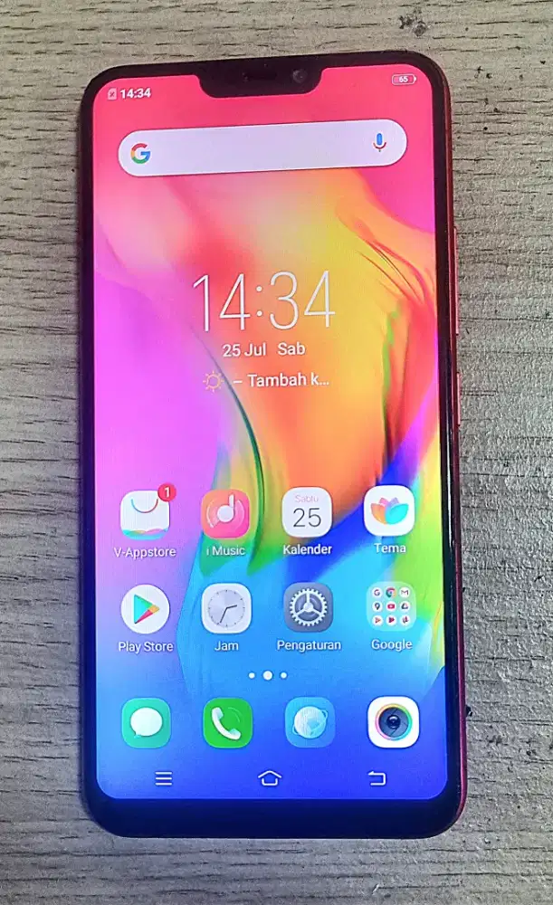 Di jual Hp Vivo Y81 Ram 3/16 Mulus Normal Semuanya
