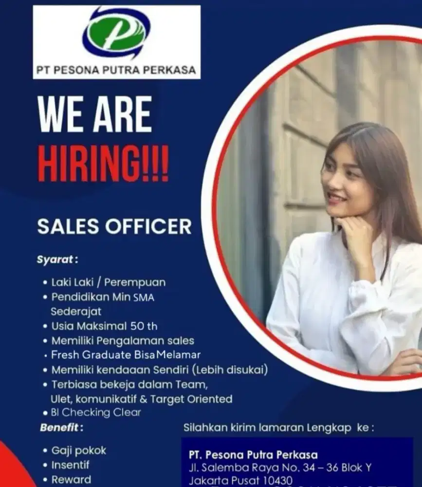 LOWONGAN KERJA – SALES MARKETING CREDIT CARD BANK UOB