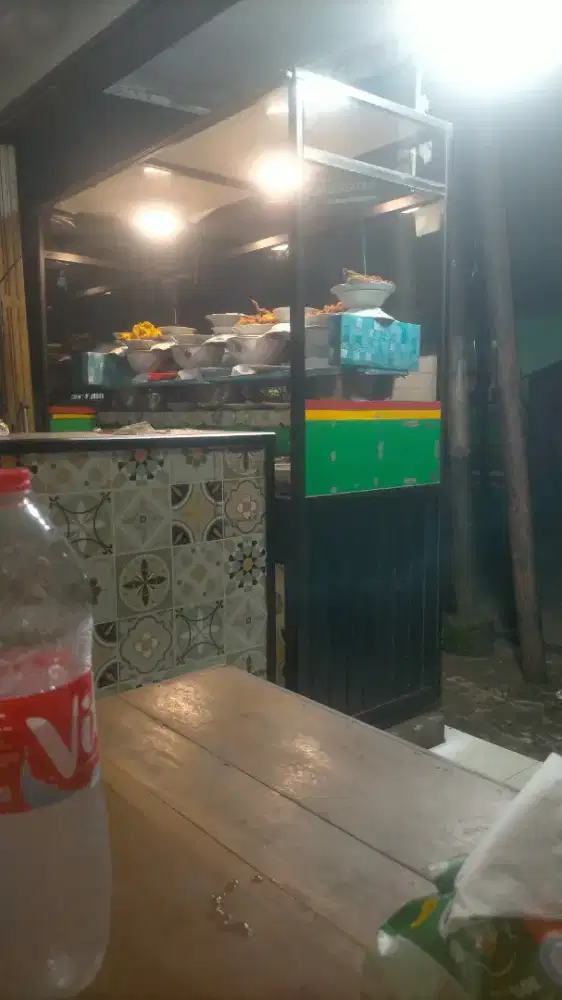 Dijual etelase warung padang dan perlengkapannya