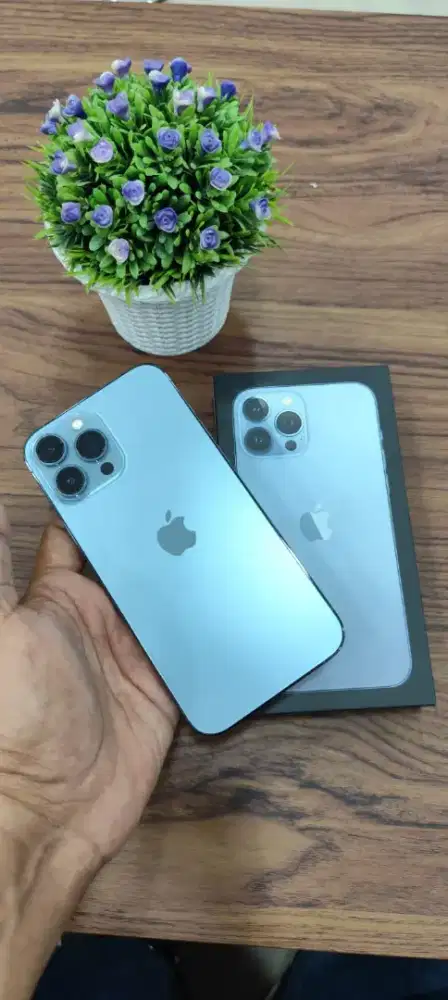 Iphone 13 Promax 256gb bh 77% all operator  permanent fullsheet ori