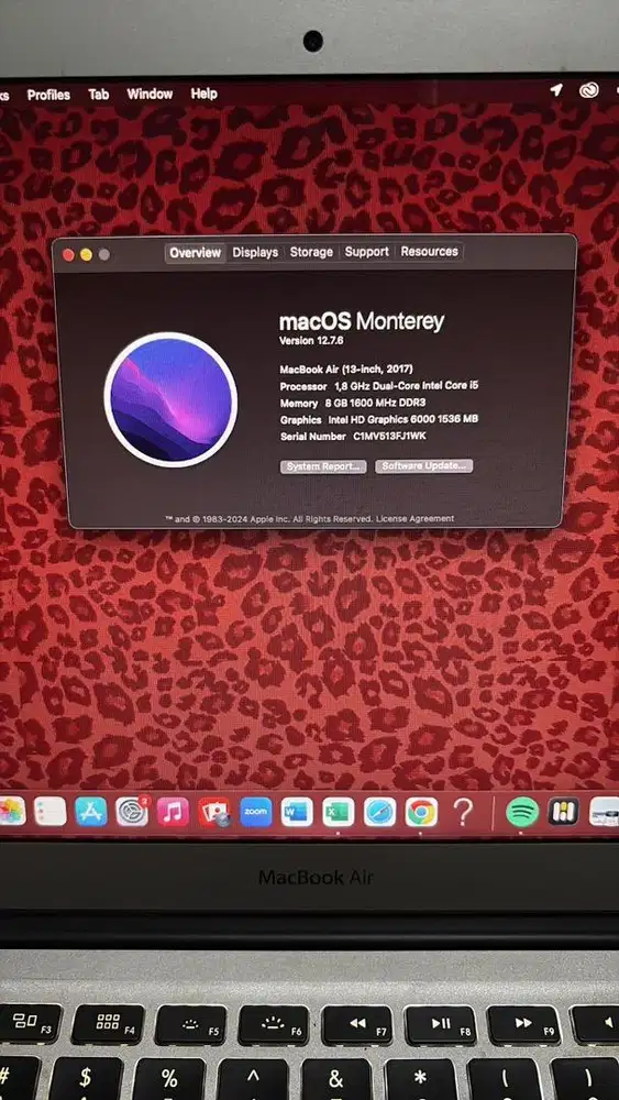 Macbook Air 13' 2017