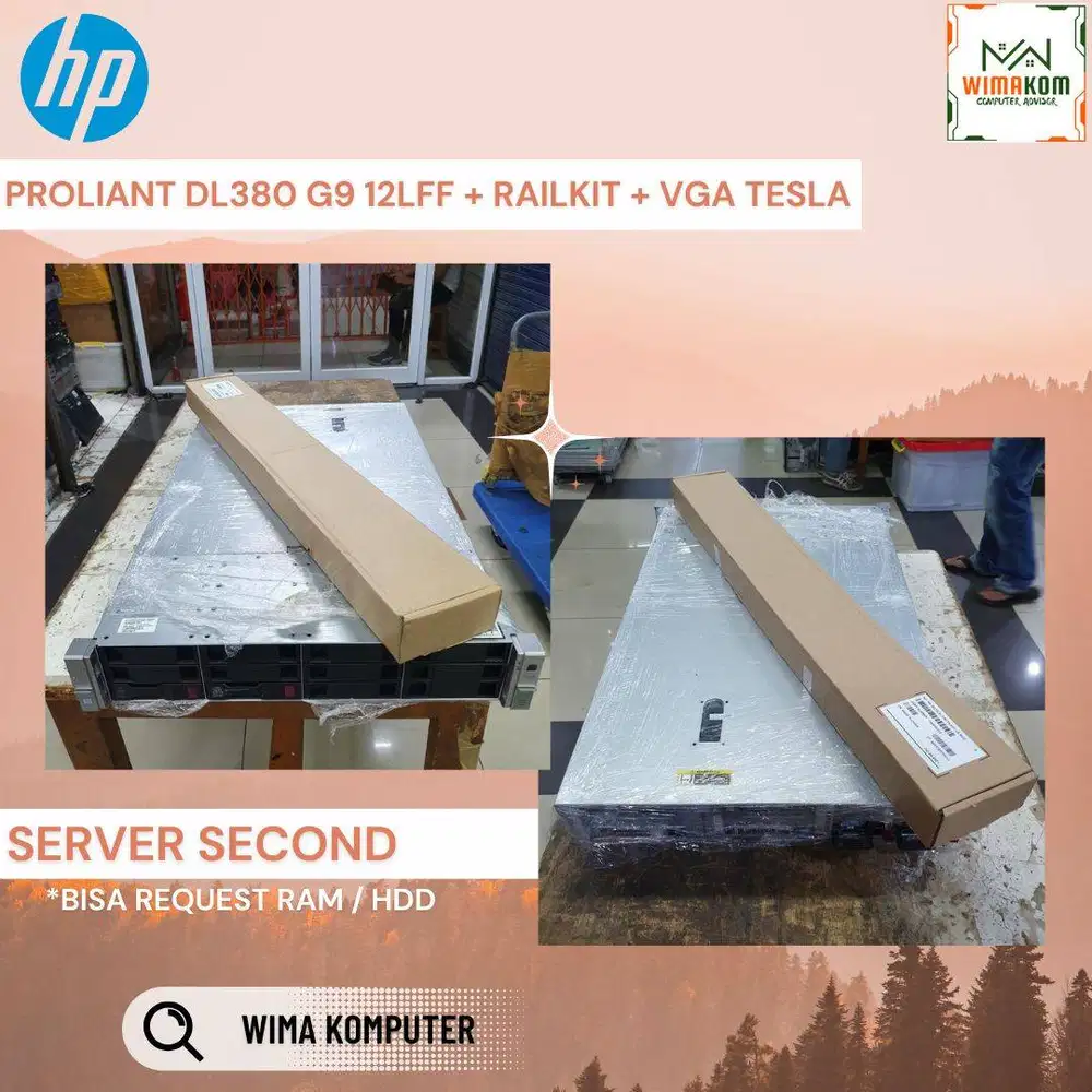 SERVER HP DL380 G9 12 LFF 2x Xeon E5-2699v4 RAM 128GB SAS 4.8TB VGA
