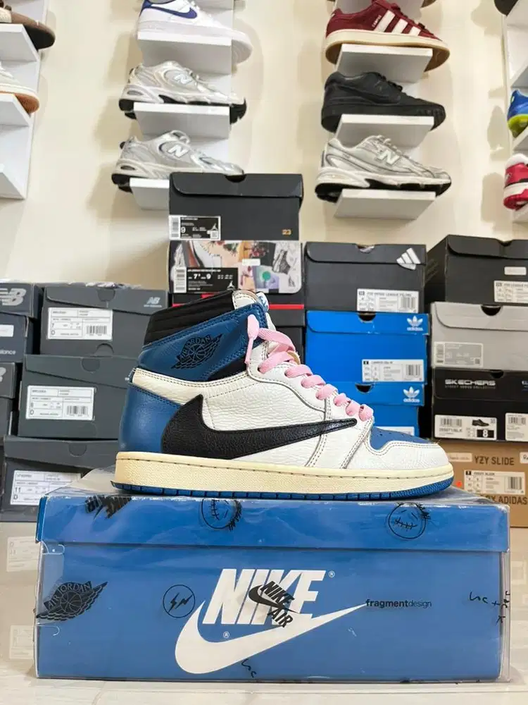 Air Jordan 1 High Travis Scott Fragment (Size 40.5) Original 100%