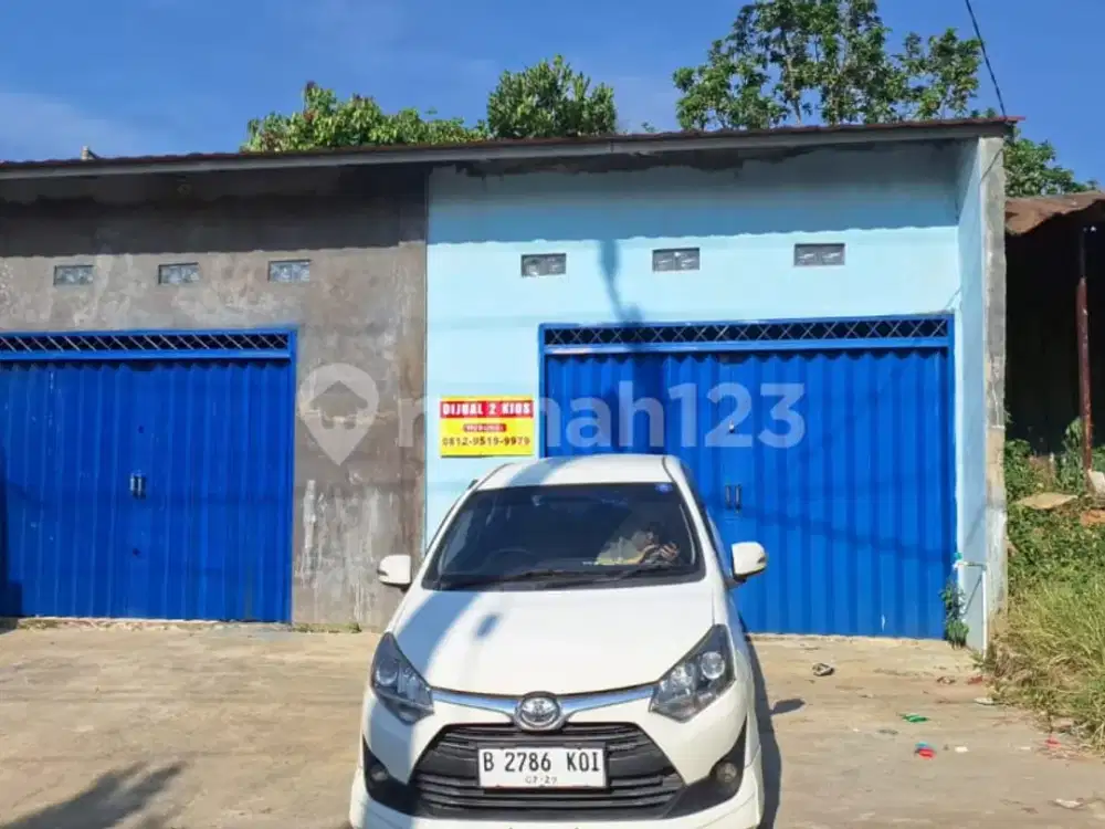 Kios Ganggeng Siap Pakai Lokasi Strategis Cocok Usaha