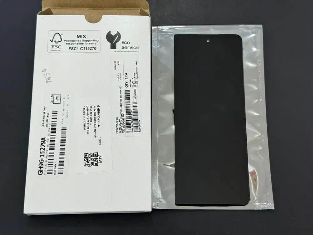 LCD Depan Samsung Z Fold 4 Original Cabutan