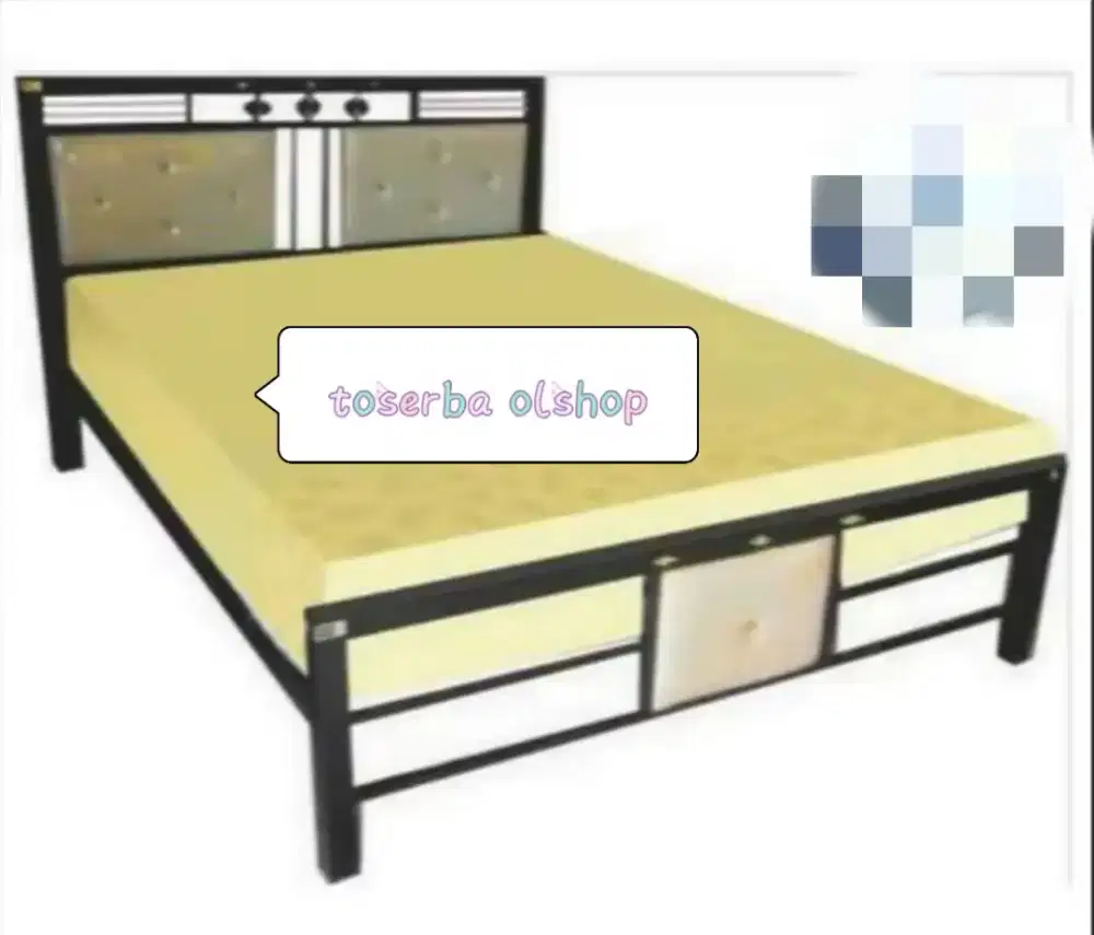 Divan besi ukuran 180 x 200