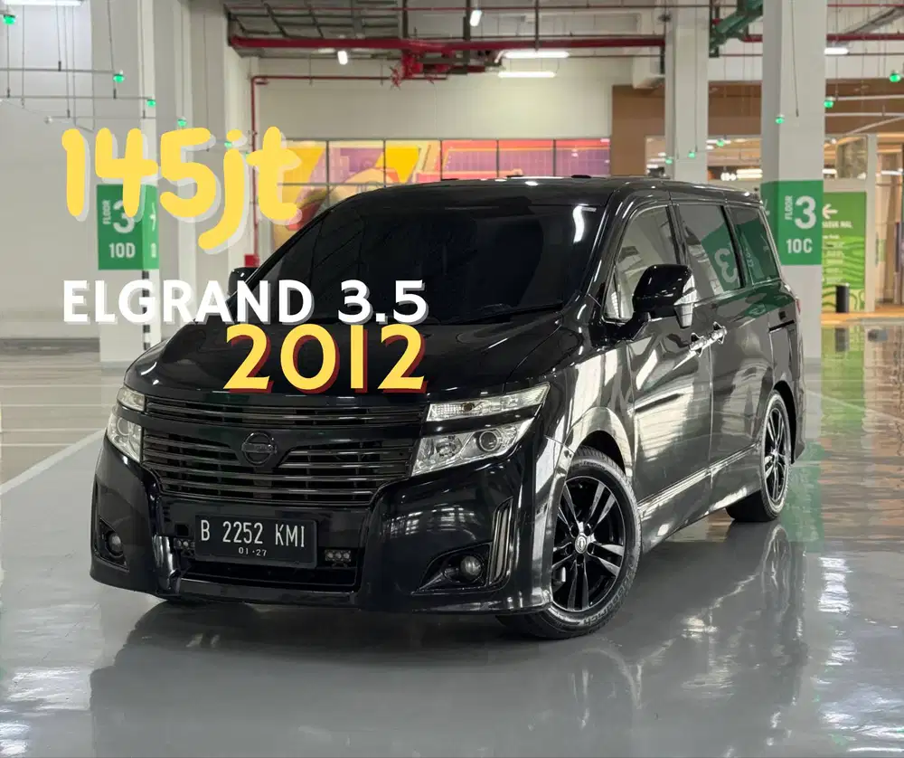 NISSAN ELGRAND 3.5 HWS 2012 bisa TT alphard serena voxy nav1