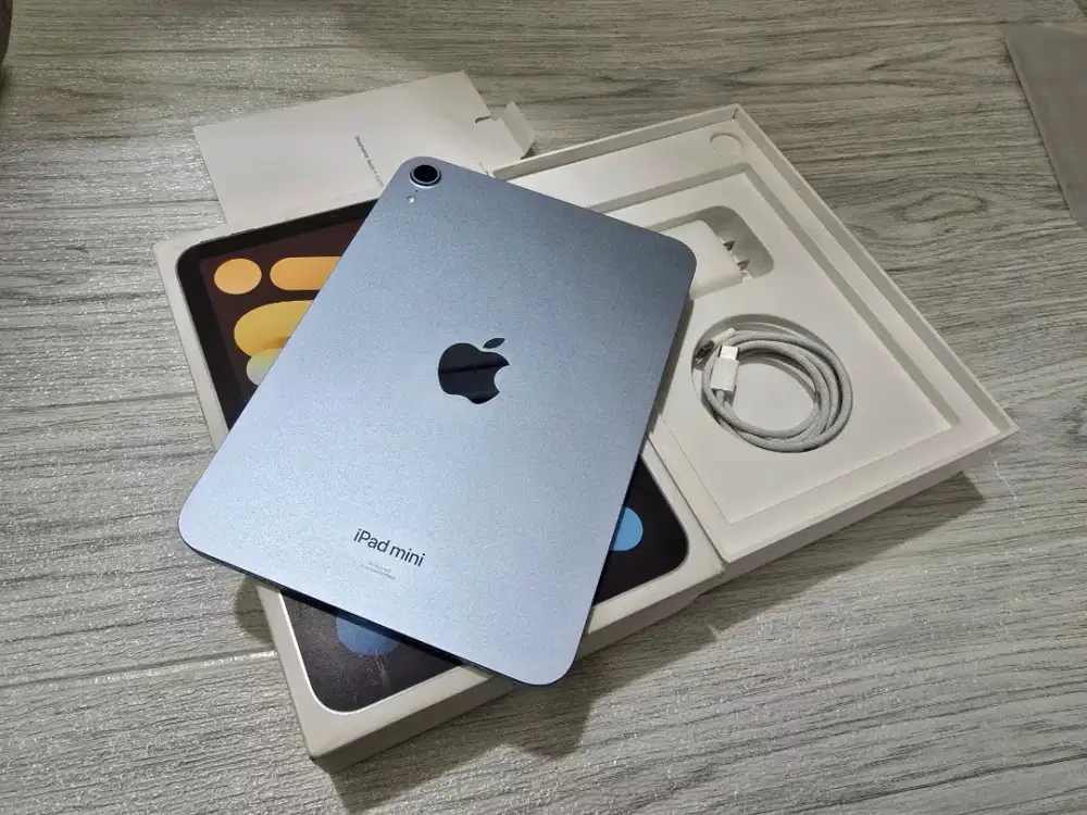 Ipad Mini 7 256GB Blue Wifi Inter Fullset