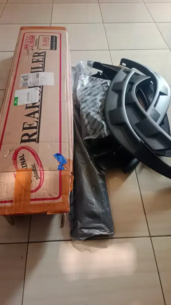Over fender allnew pajero sport fullset