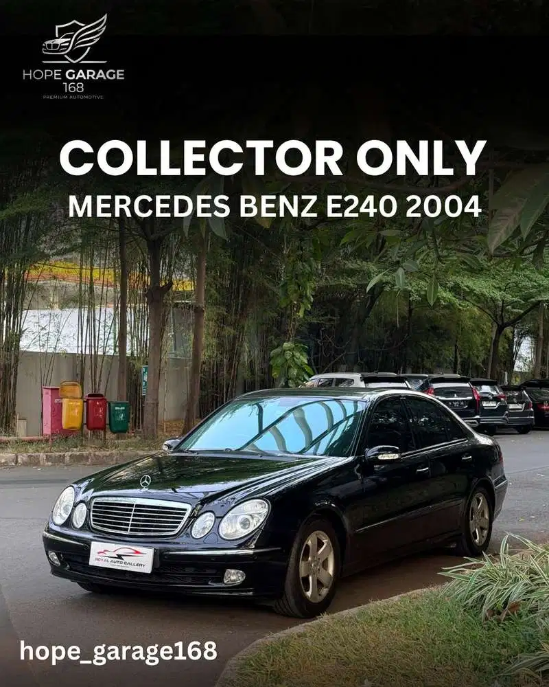 [LOW KM/COLLECTOR ONLY] Mercedes Benz E240 Avantgarde FULLORI 2004