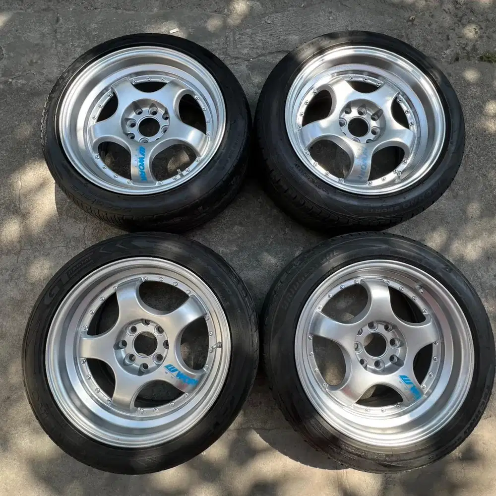 Velg work meister r16 pcd 4x100 4x114 velg mobil