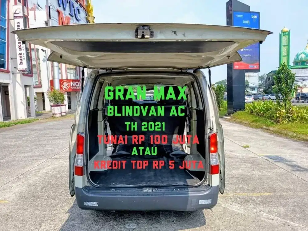 Daihatsu grandmax blindvan Ac th 2021,tunai100 jt, kredit dp 5 juta,