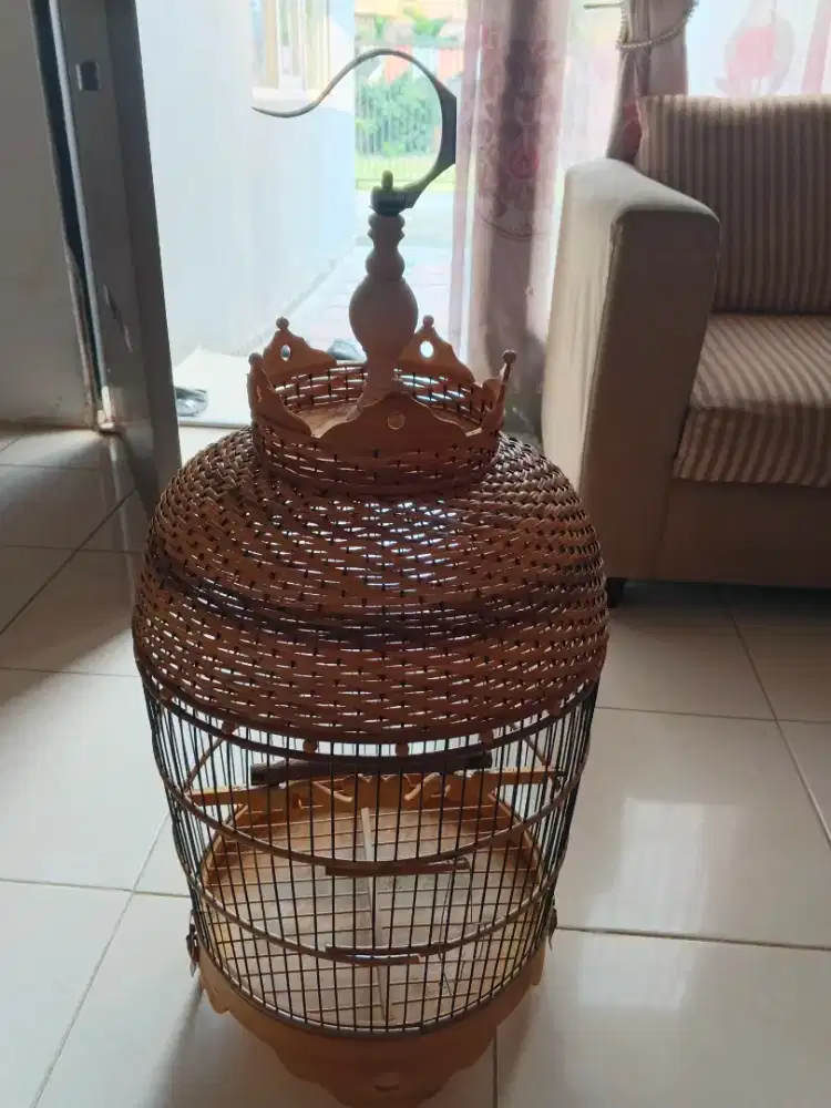 Sangkar perkutut masih layak(rotan)
