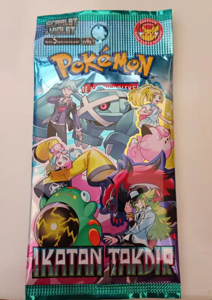 Di jual Kartu Pokemon seri Ikatan Takdir isi  5 pcs