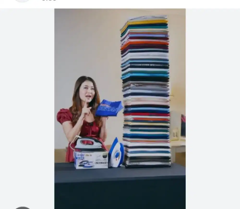 Jasa gosok baju.