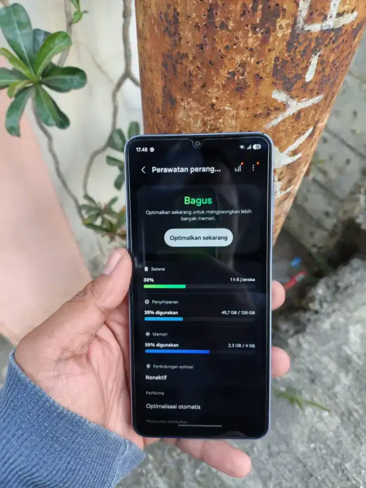 Galaxy A07 ram 4/128 hp charger ori