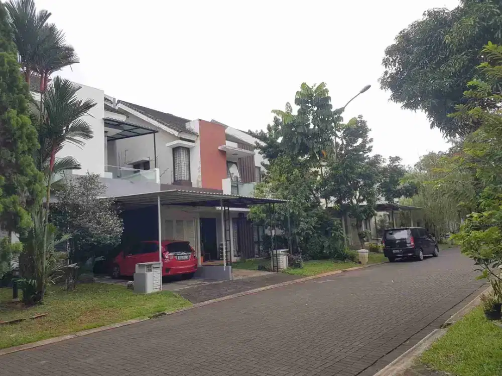Dijual Rumah Cantik di Foresta Allevare BSD nempel jogging track