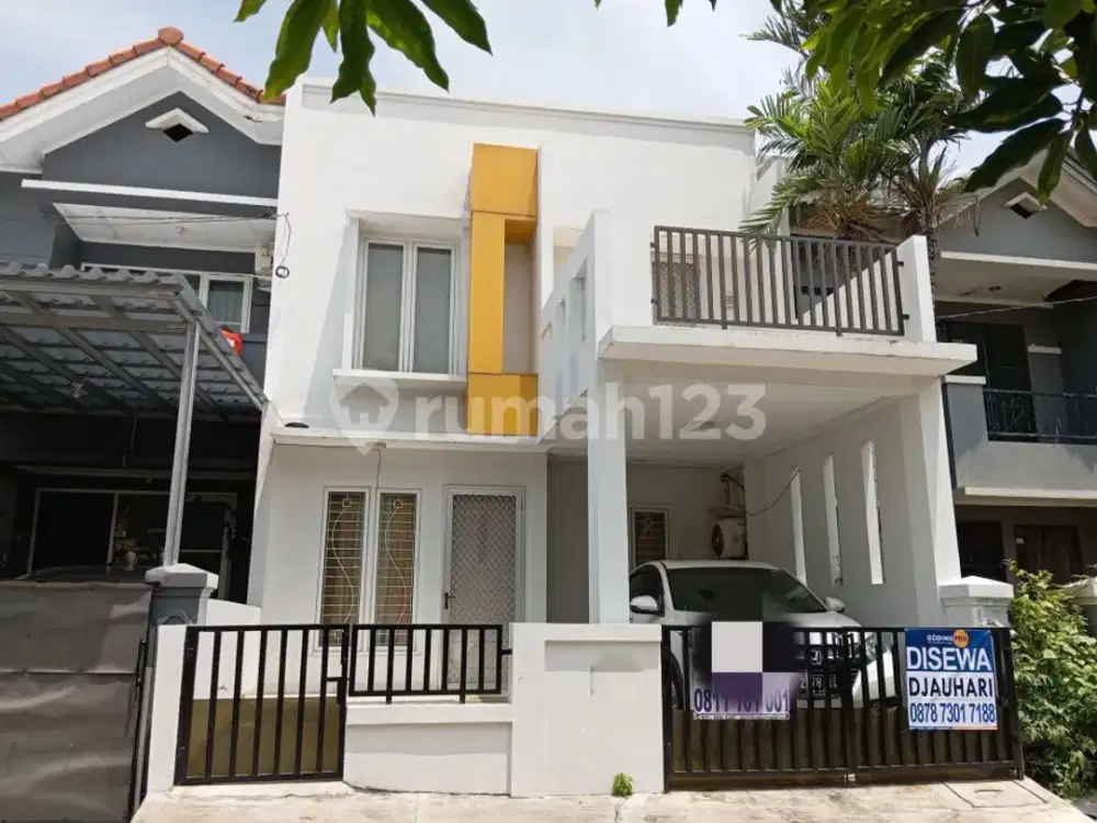 Disewakan Rumah Minimalis 2 Lantai 4 Kamar Full Furnish di Gading Arcadia Kelapa Gading