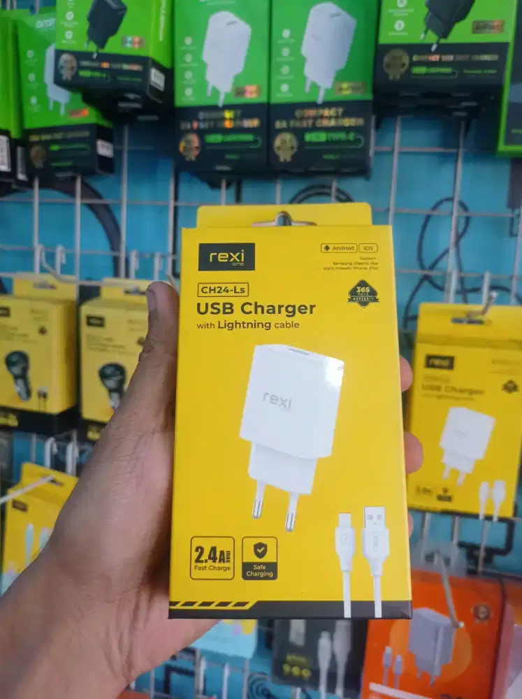 Travel Charger USB-A to Lightning Rexi One 2.4A