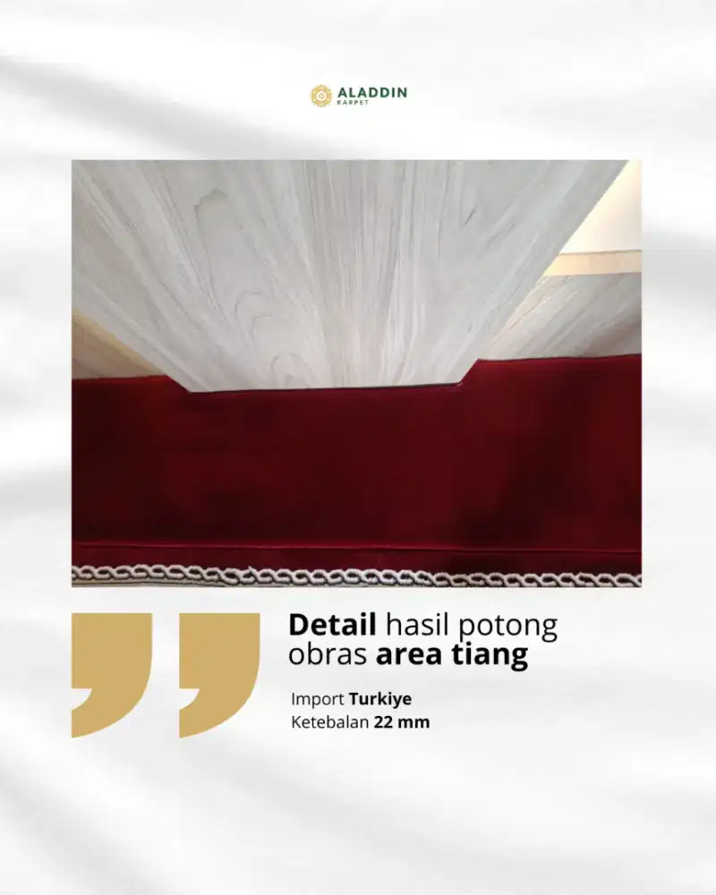 Grosir dan meteran karpet murah madiun