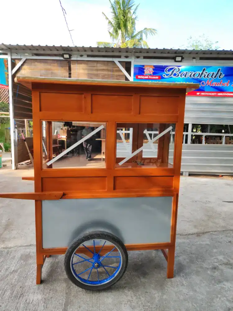 Gerobak Bakso Mie Ayam jg Melayani Pesanan Gerobak Bubur Sate Soto dlL