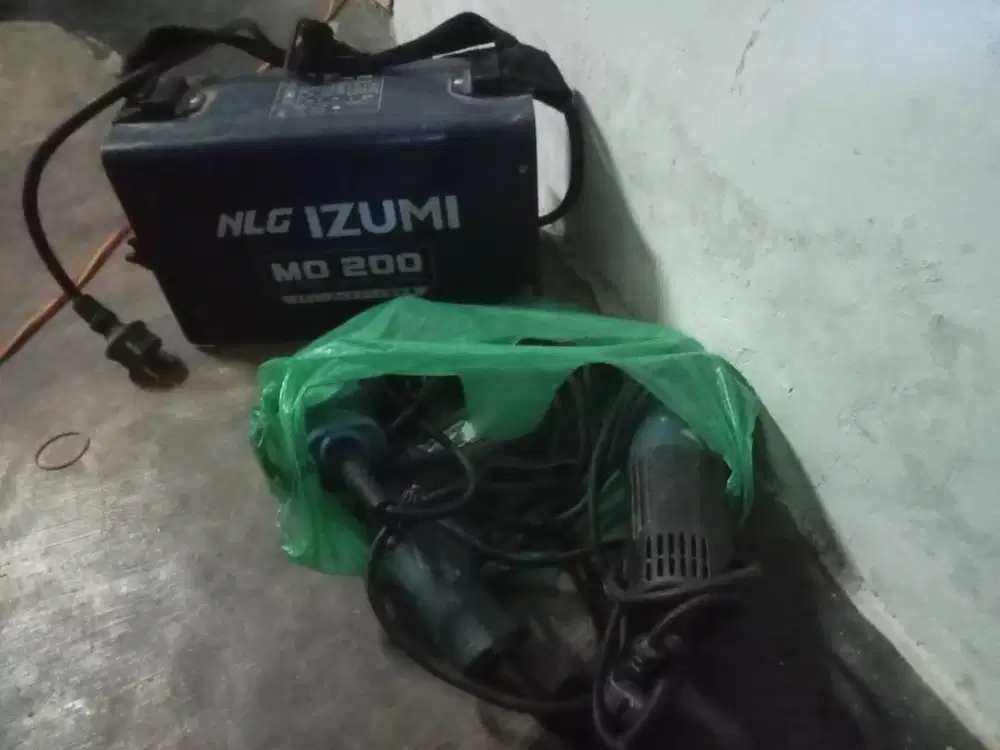 travo las,mesin bor tangan mesin grinda tangan masih bagus.
