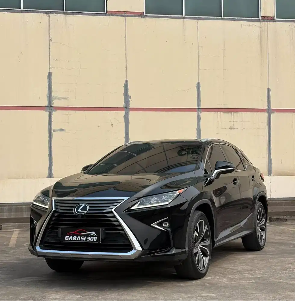 Lexus RX 200T Luxury 2016 NIK 2015 Hitam RX 200T kilometer 78 rb