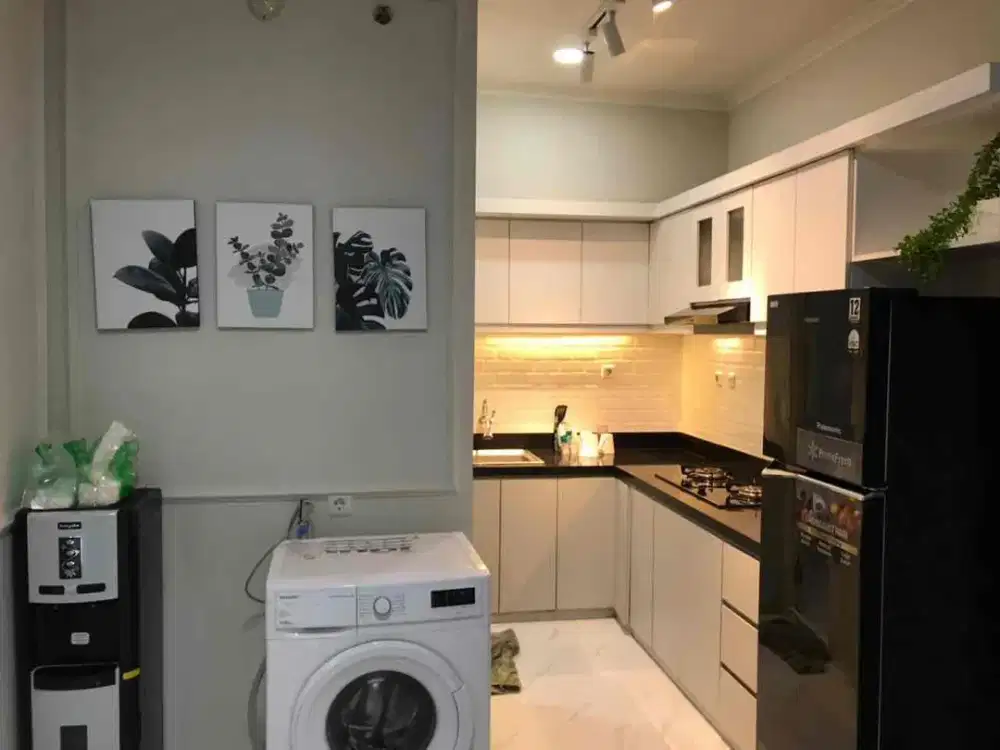 disewakan apartemen mediterania kelapa gading 3 kamar furnish