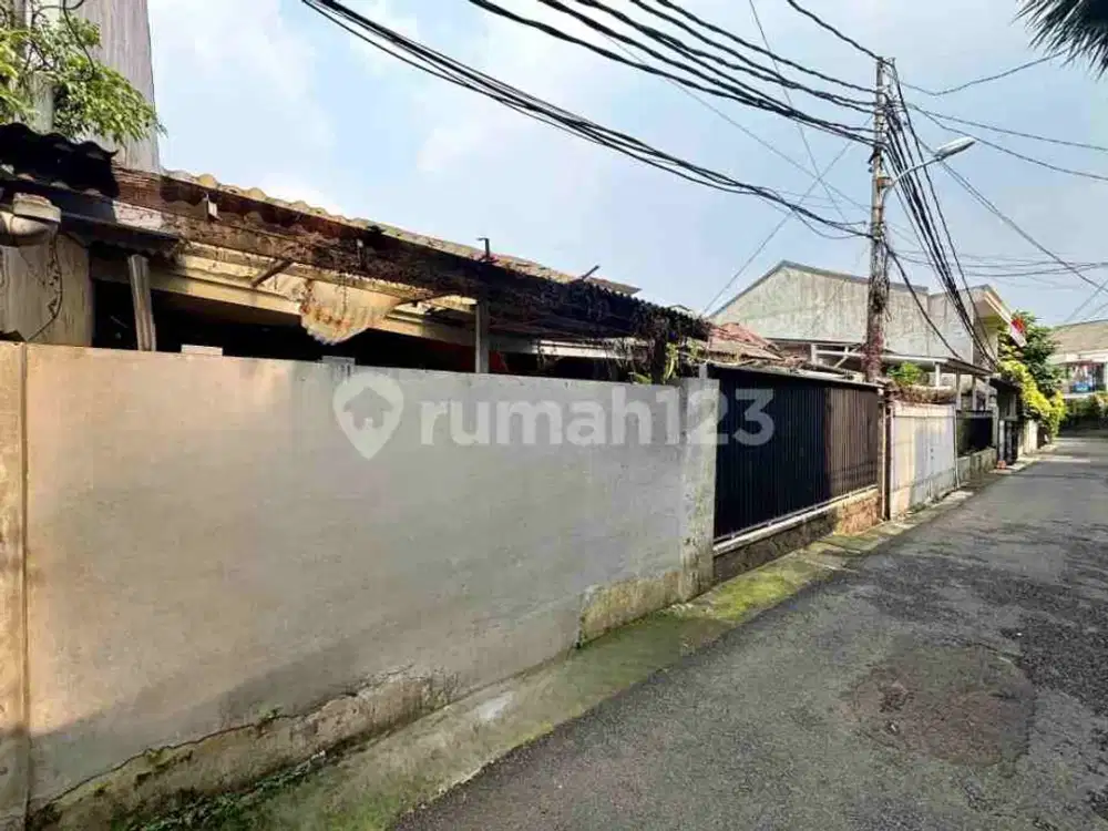 TEBET TIMUR ( HITUNG TANAH ) 160M2, SELANGKAH KE TEBET RAYA