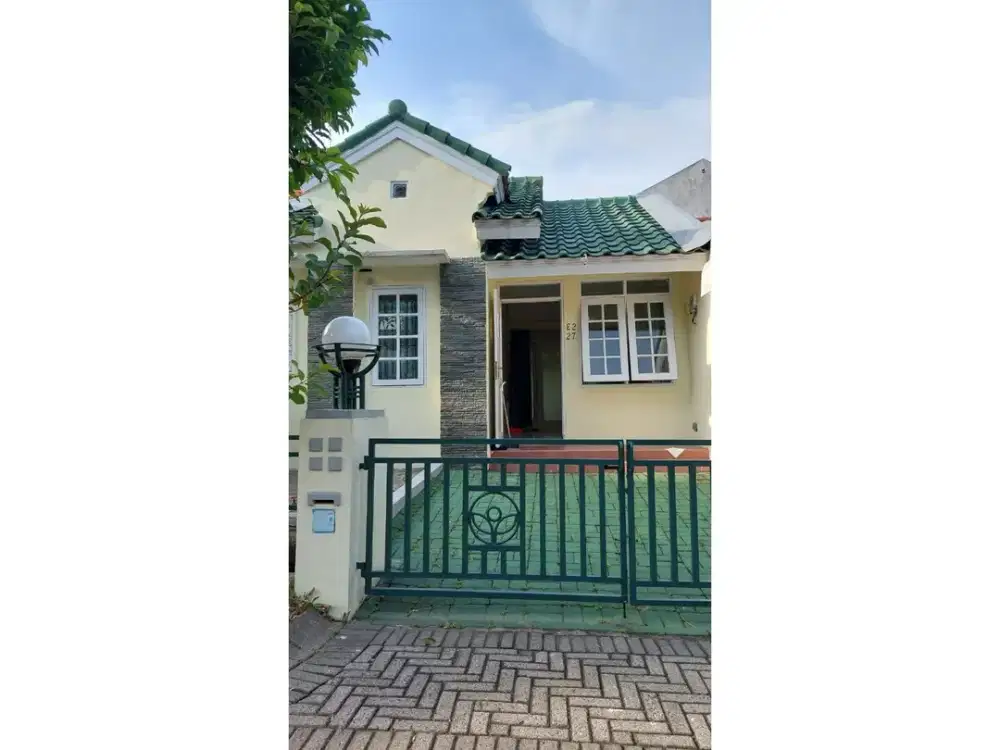 Disewakan rumah siap huni  kosongan 1 lantai 2 KT 1 KM di citraland 35jt/th nego