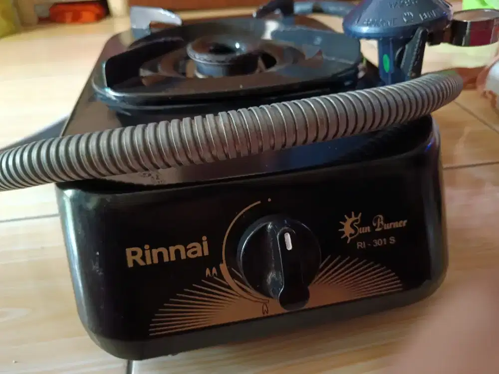 Kompor rinai lengkap selang regulator