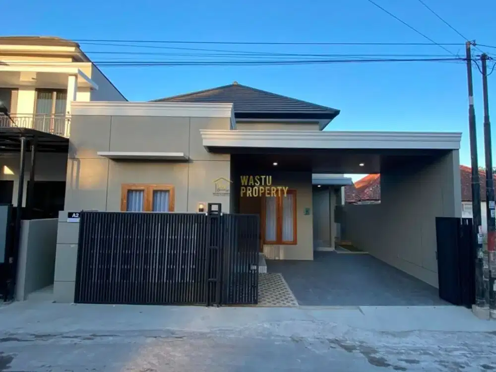 RUMAH CANTIK, SIAP HUNI, 8 MENIT DARI RS HERMINA JOGJA