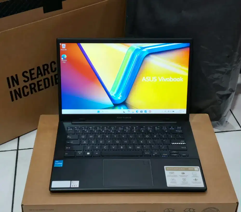 LAPTOP ASUS VIVOBOOK GO 14 INTEL CORE I3-N305 RAM 8GB SDD 256GB