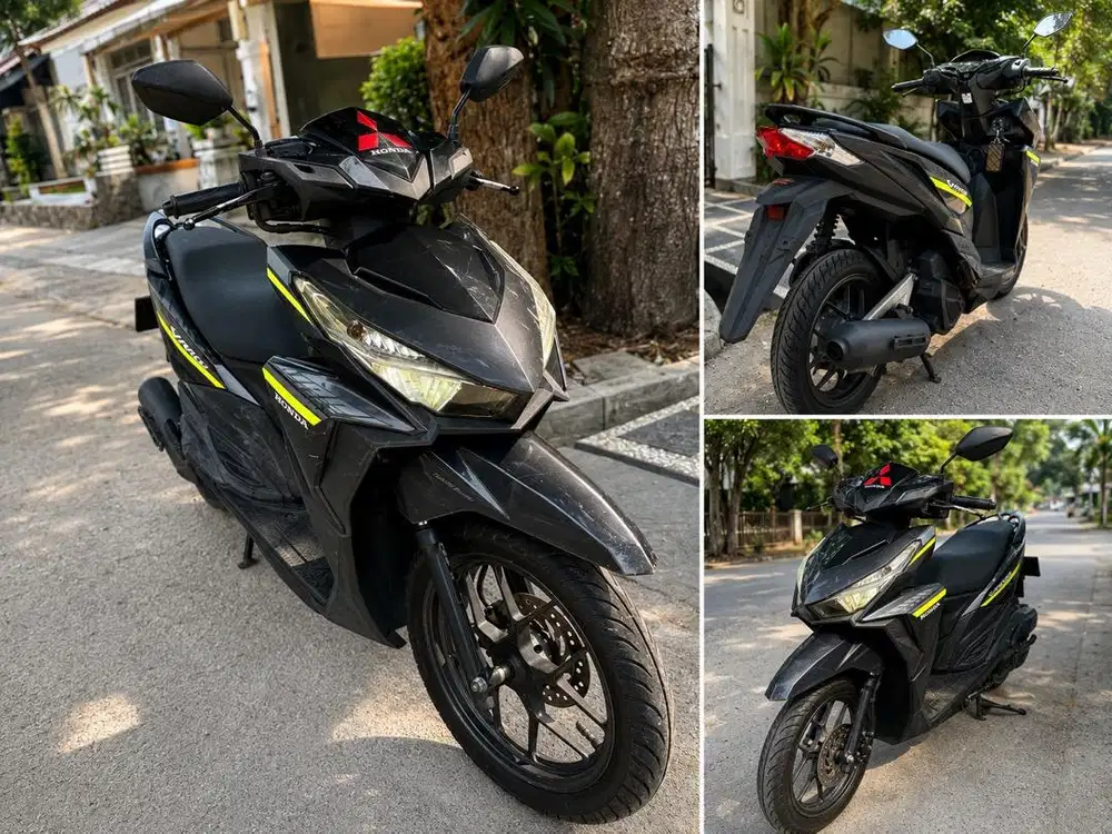 Vario 125 Hitam 2017 | KM Rendah | Siap Pakai | Mesin Halus