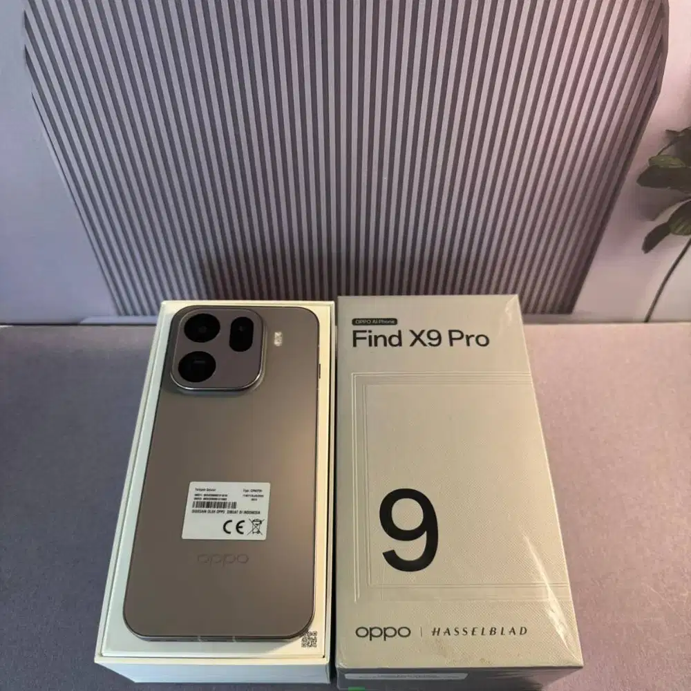 Oppo Find X9 Pro 16/512gb Resmi Indo