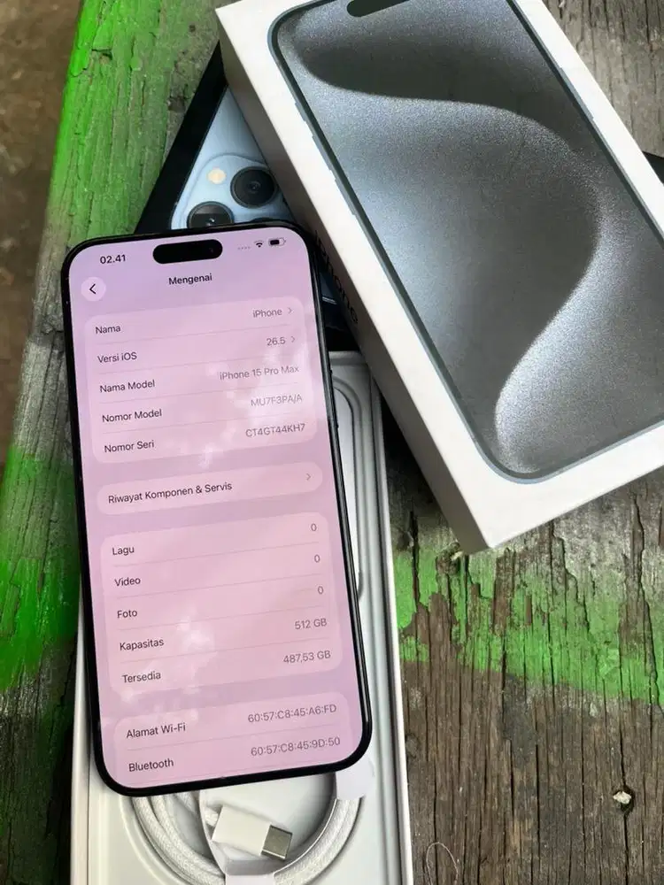 Iphone 15 PM 512gb Ibox
