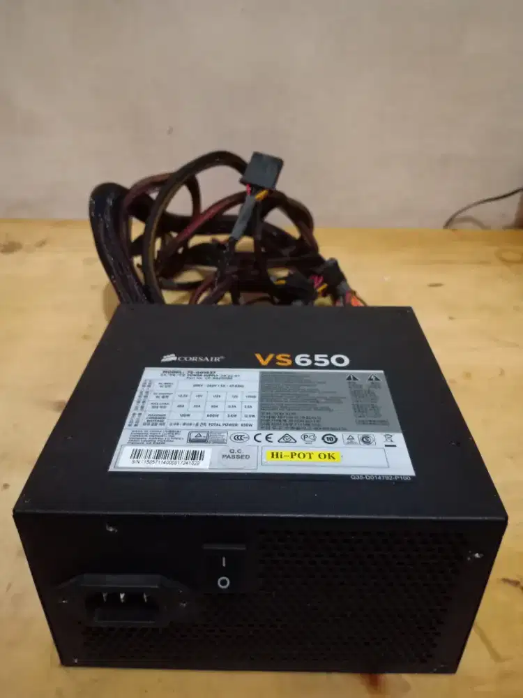 Power Supply PC CORSAIR VS650