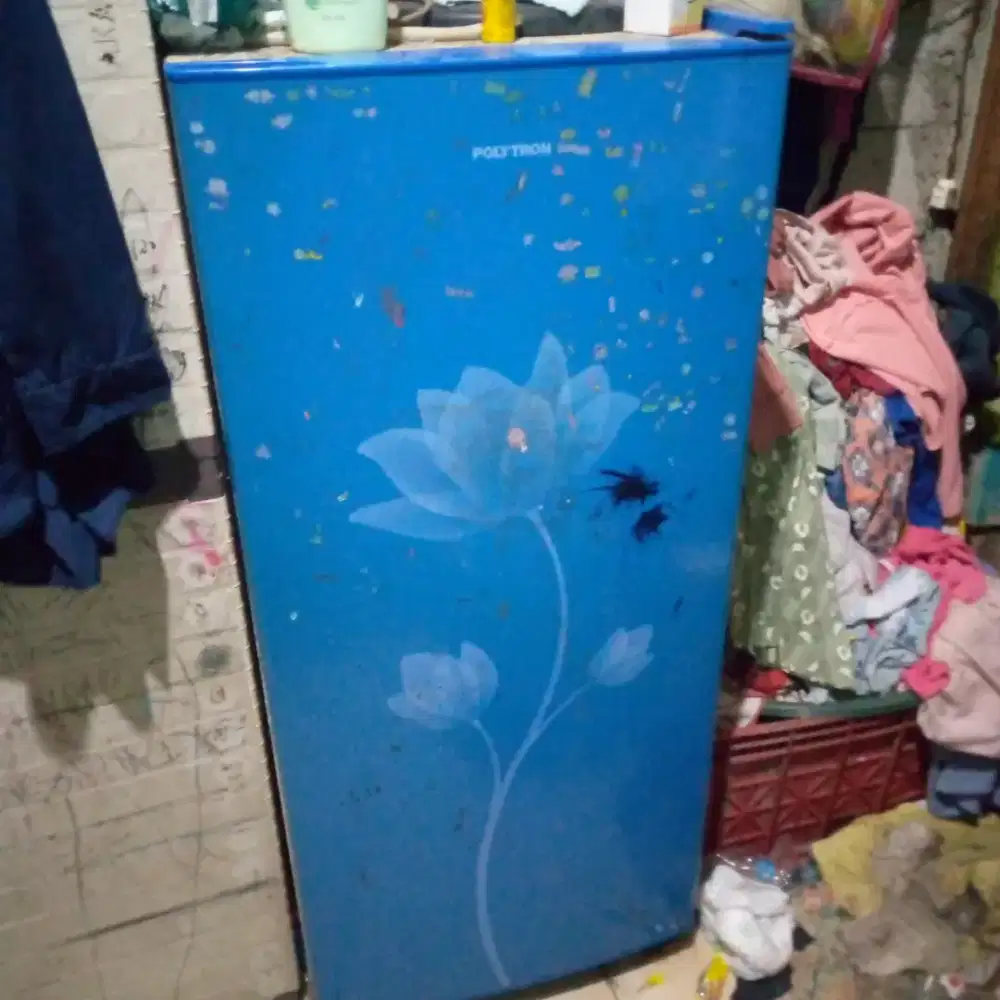 Kulkas 1 pintu polytron GRATIS ANTAR